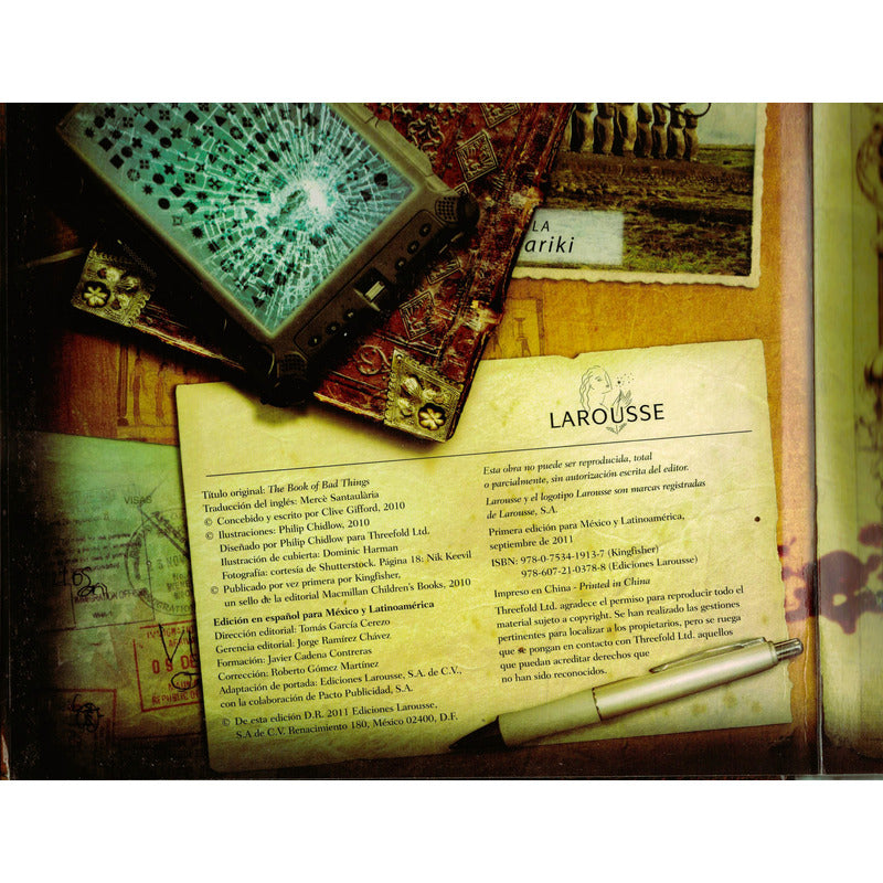 El Codigo Del Mal. Clive Gifford, Mexico 2011 (visual)