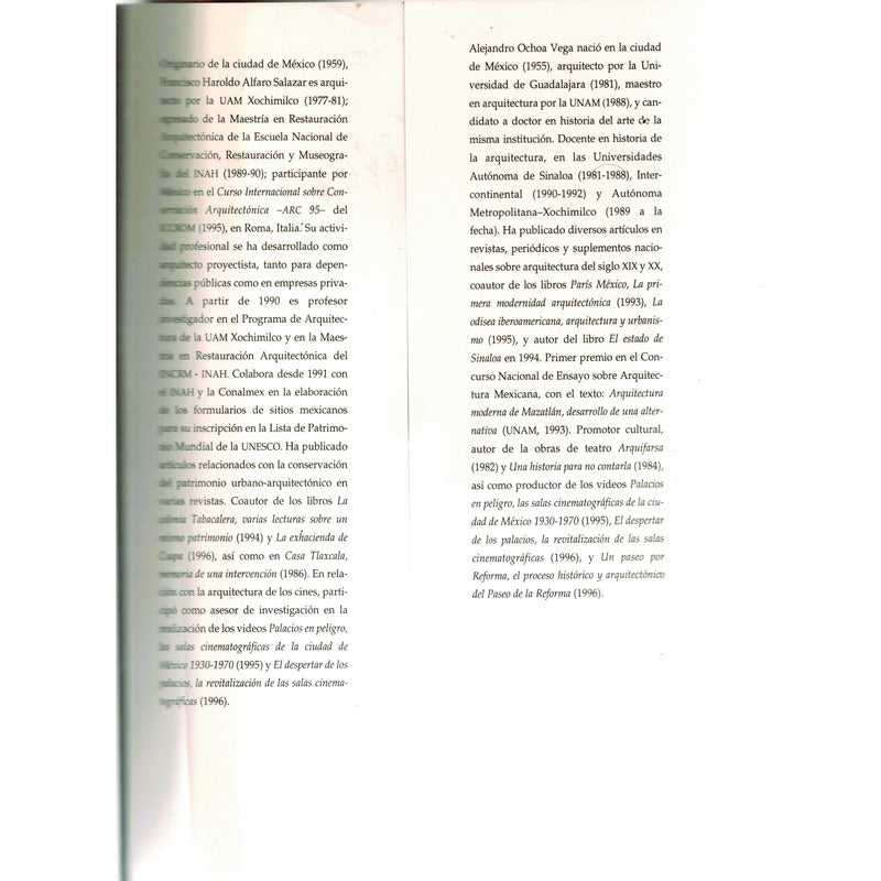 Espacios Distantes Aun Vivos. Francisco Haroldo, Mexico 1999