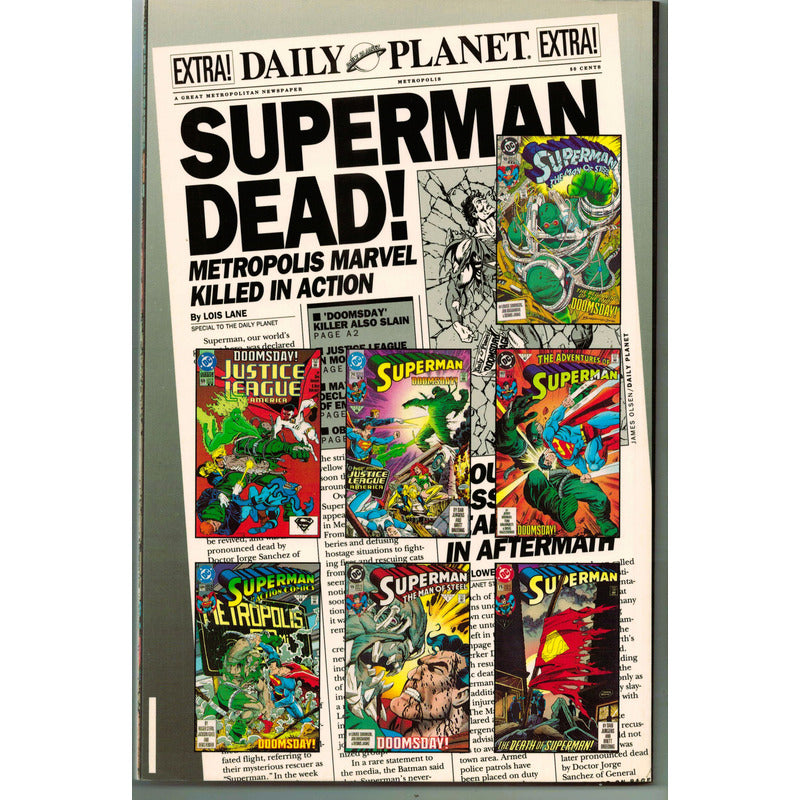 The Death Of Superman. First Edition 1993 ( Like New)