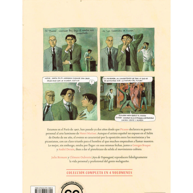 Biografia De Picasso (4vol). Julie Birmant, España 2013