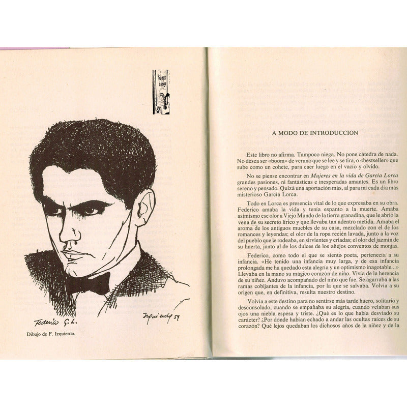 Mujeres En La Vida De Garcia Lorca Higuera Rojas España 1980