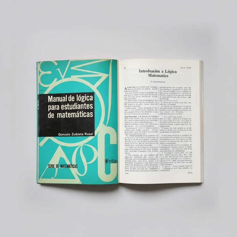 Manual De Lógica Para Estudiantes De Matemáticas G Zubieta R