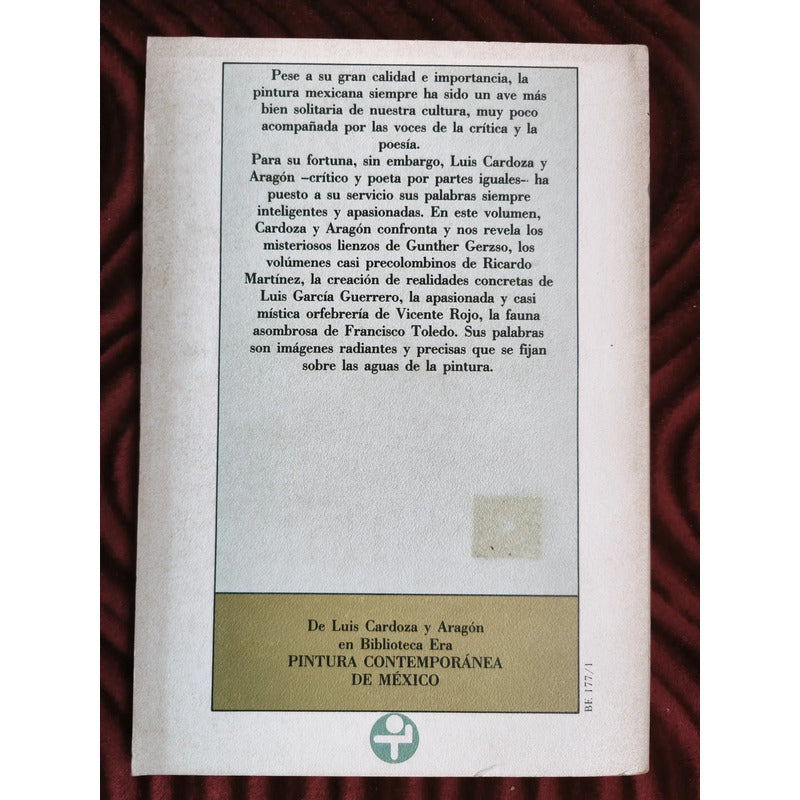 Ojo Voz Luis Cardoza Y Aragon Grabadores Mexicanos