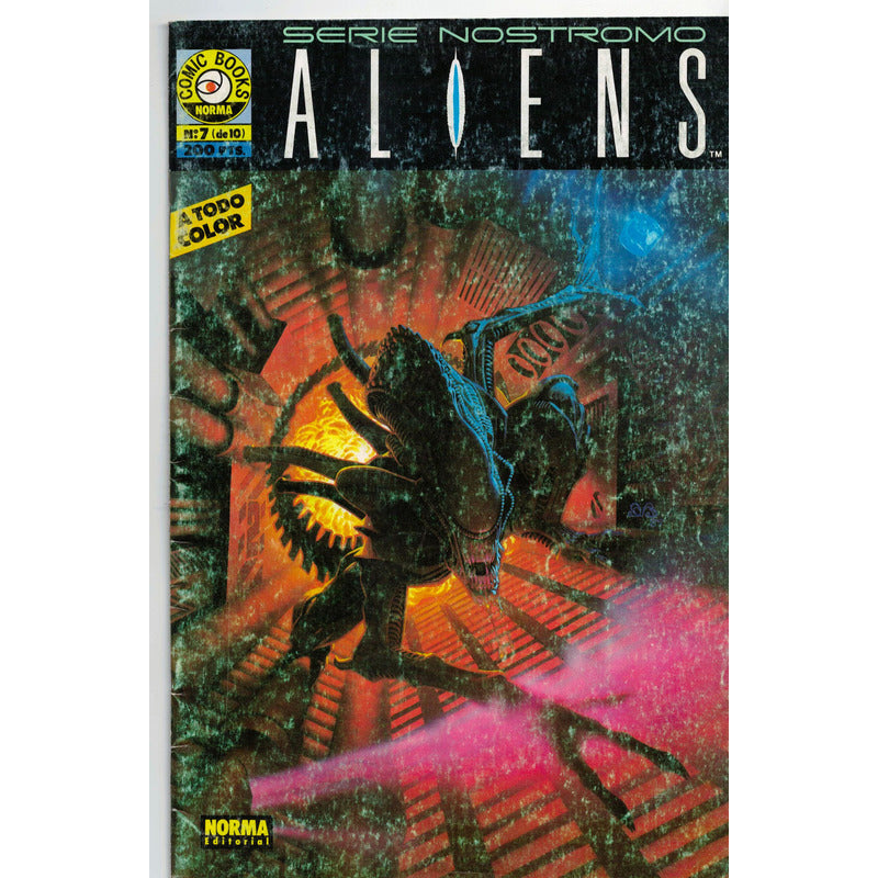 Aliens # 7, Serie Nostromo, Verheiden, Norma Editorial 1991