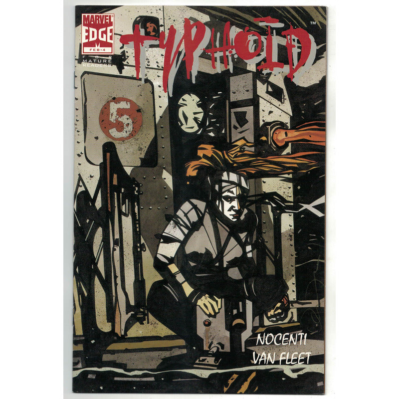 Typhoid 1, 2, 3, 4. Ann Nocenti, Van Fleet, Marvel Edge 1995