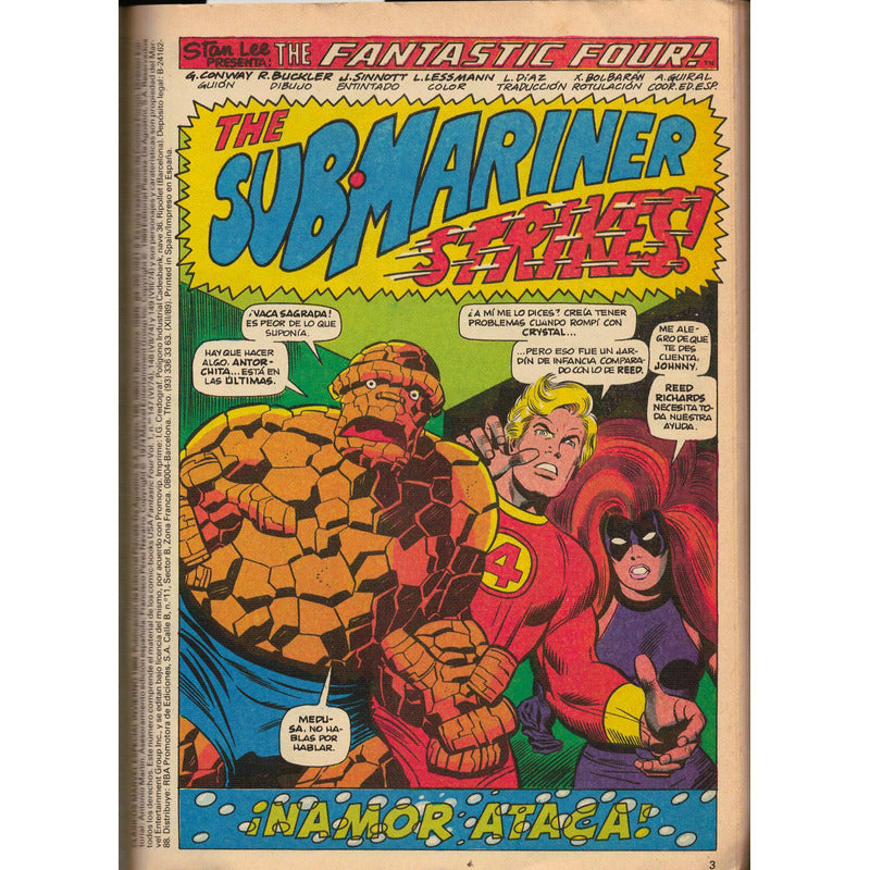 Clasicos Marvel # 40. Editorial Planeta 1989 Comic