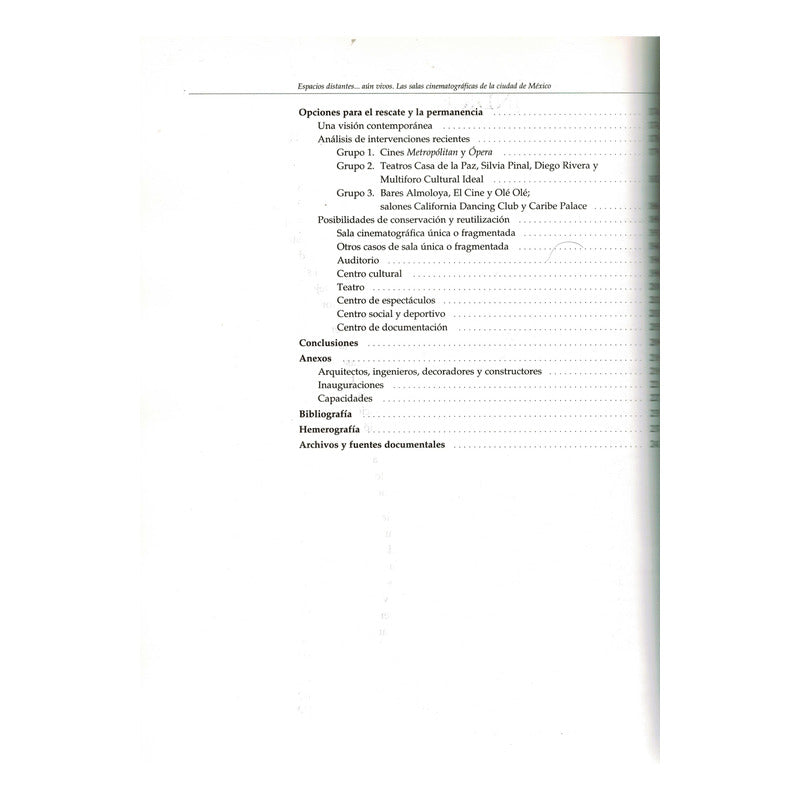 Espacios Distantes Aun Vivos. Francisco Haroldo, Mexico 1999
