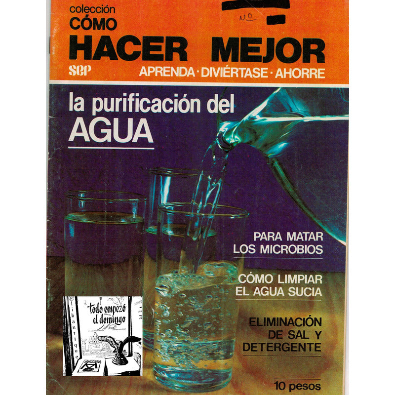 Como Hacer: Purificacion Del Agua, Microbios, Agua Sucia.