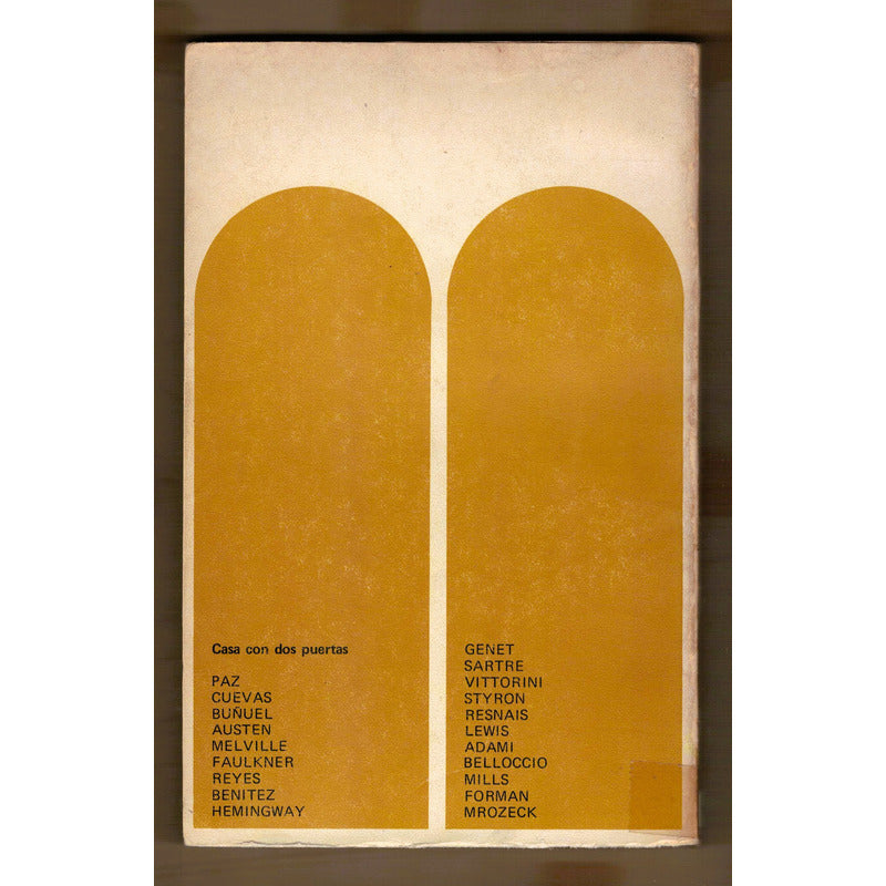 Casa Con Dos Puertas. Carlos Fuentes, Mexico 1970 (1a)