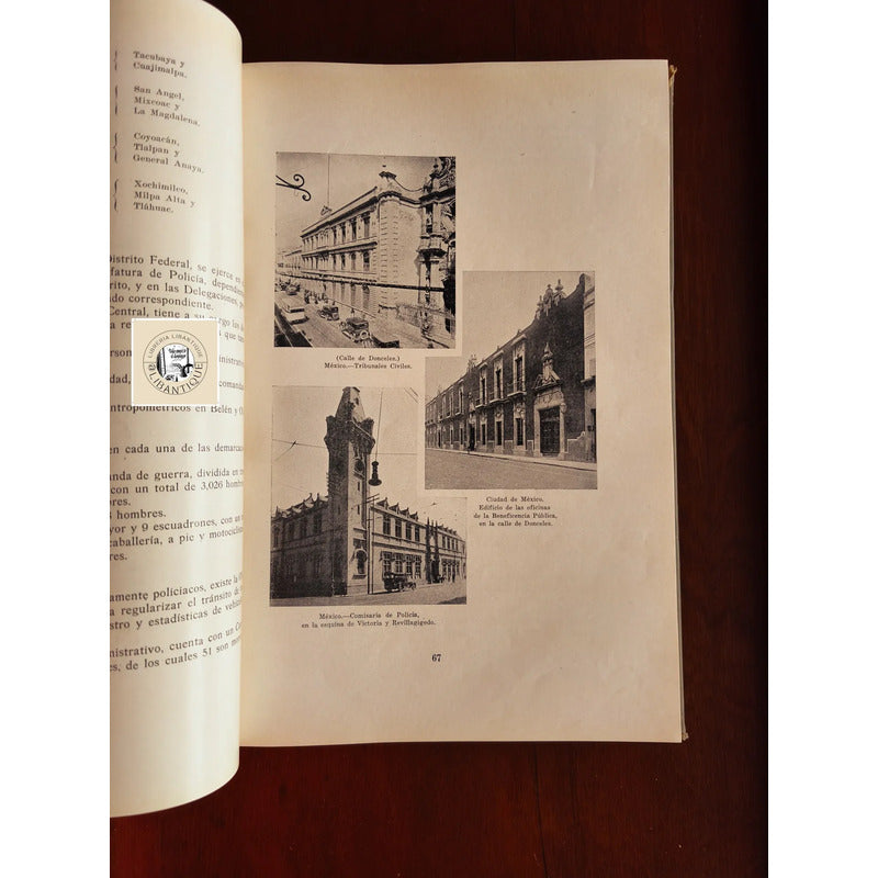 Atlas Distrito Federal 1930. Talleres Graficos De La Nacion