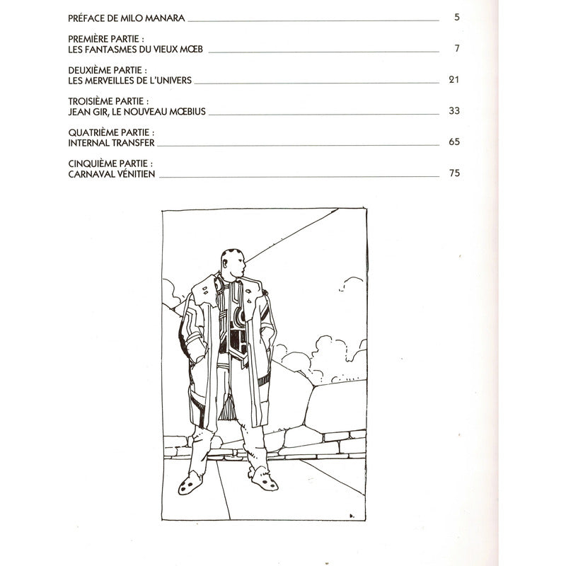 Venise Celeste. Moebius, Jodorowsky France 1990 (anthologie)