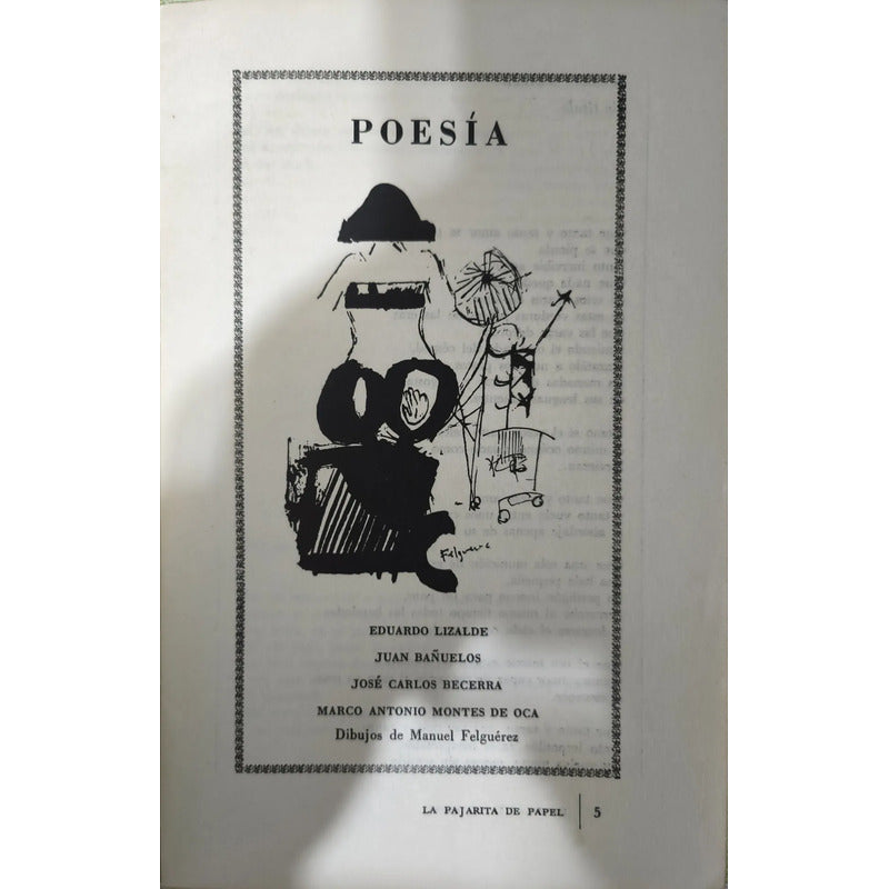 La Pajarita De Papel #2. Juan José Arreola 1968
