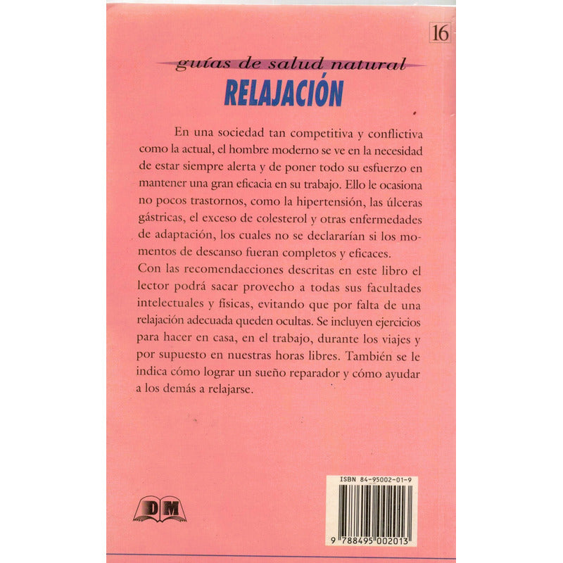 Relajacion -guia-. Agusti, España 1997