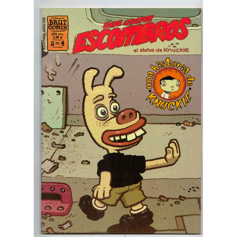 Escombros (4 De 4) Dave Cooper, Brut Comix, La Cupula 2000