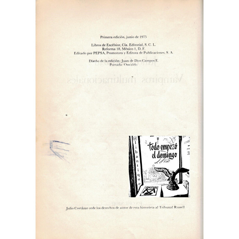 Fantomas Contra Los Vampiros Multinacionales. Julio Cortazar