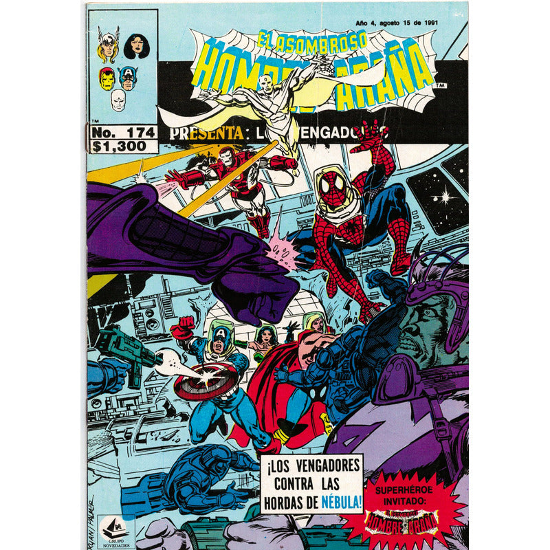 El Asombroso Hombre Araña: Los Vengadores # 174 Novedades