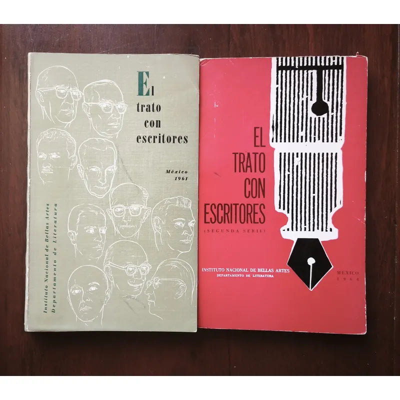 El Trato Con Escritores 2 Vols. México 1961