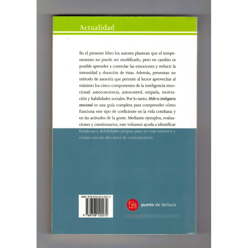 Inteligencia Emocional. Robert Wood, (cuestionarios, Pruebas