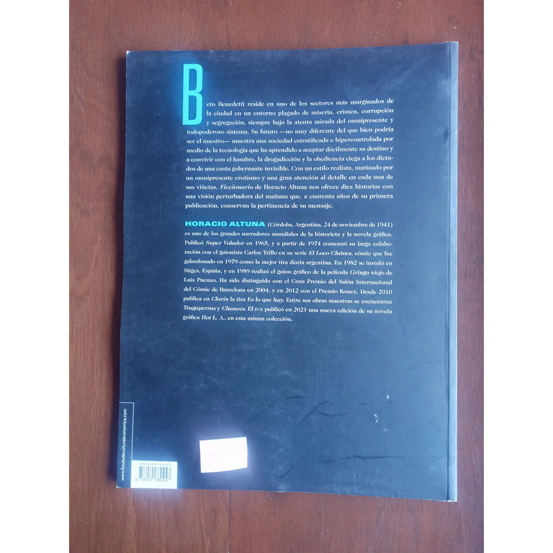 Ficcionario -novela Grafica-. Horacio Altuna (disttopia)