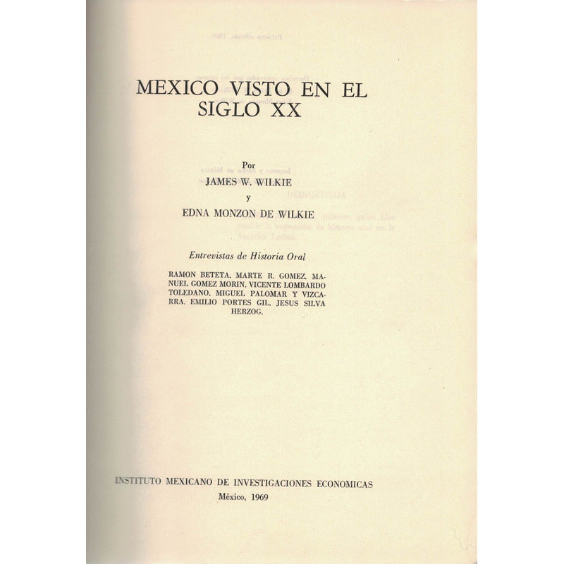 Mexico_visto_en_el S. X X Instituto Investigacion Economicas