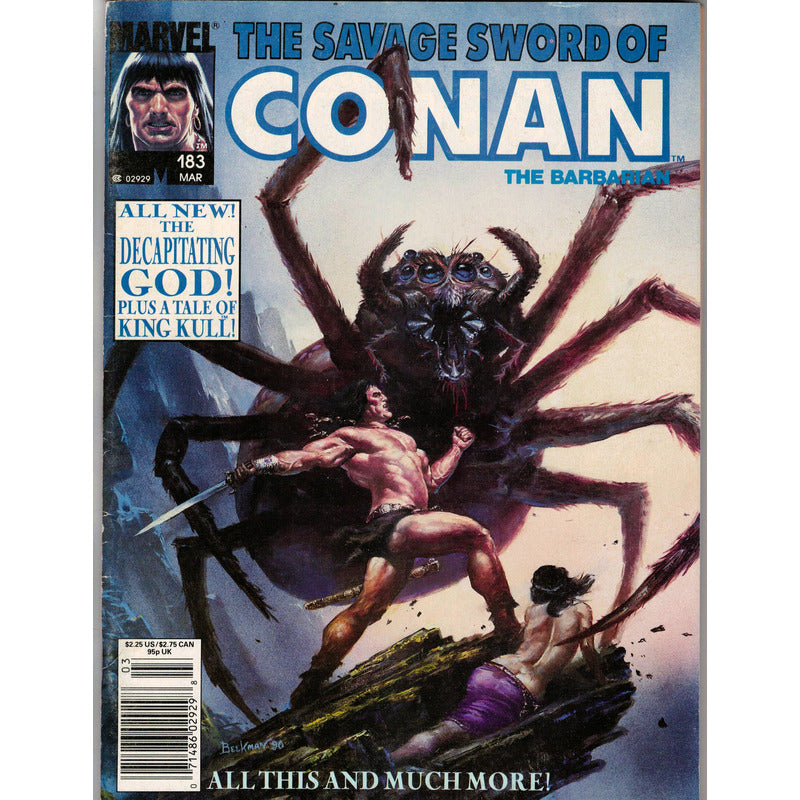 The Savage Sword Of Conan # 183. U S 1991
