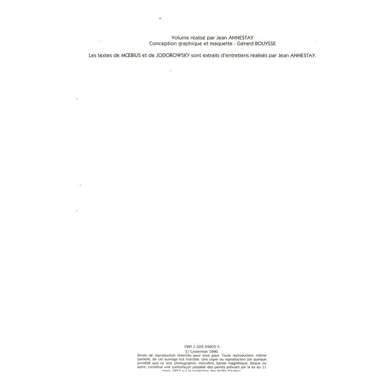 Venise Celeste. Moebius, Jodorowsky France 1990 (anthologie)