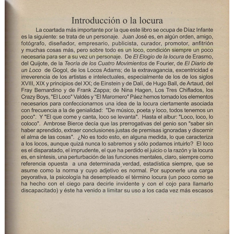 El Rastro De La Experiencia. Diaz Infante, Mexico 1999