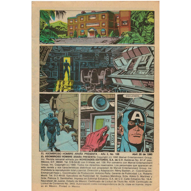 El Asombroso Hombre Araña: Los Vengadores # 106 Novedades