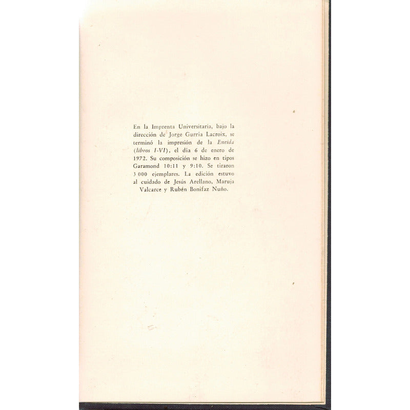 Eneida (bilingüe). Virgilio, Bibliotheca Graecorum 1972