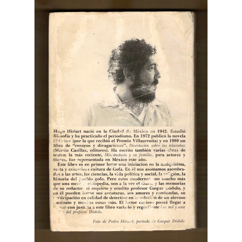 Cuadernos De Gofa. Hugo Hiriart, Mexico 1981 (1a)
