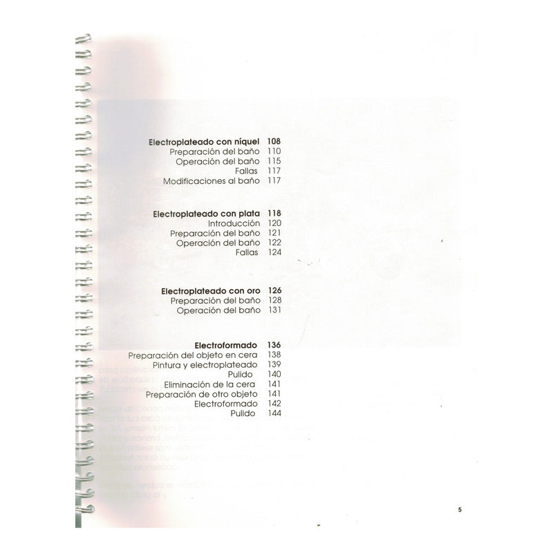 Manual, Recubrimiento Metalico -paso A Paso- Mexico 1995