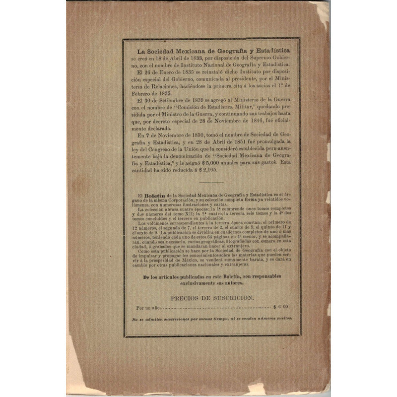 El Alcoholismo En Mexico. Trinidad Sanchez Santos Mexico1897