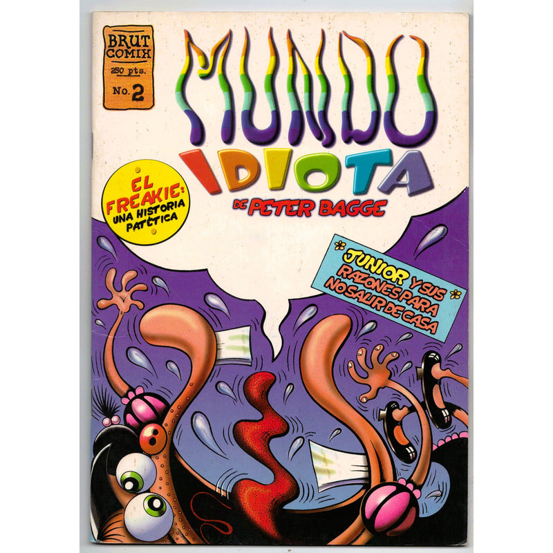 Mundo Idiota (2 Num.) Peter Bagge, Brut Comix La Cupula 1990