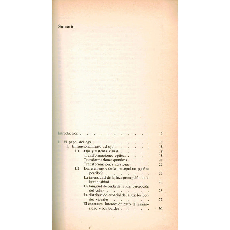 Imagen -fenomeno Perceptivo-. Jacques Aumont, España 1992
