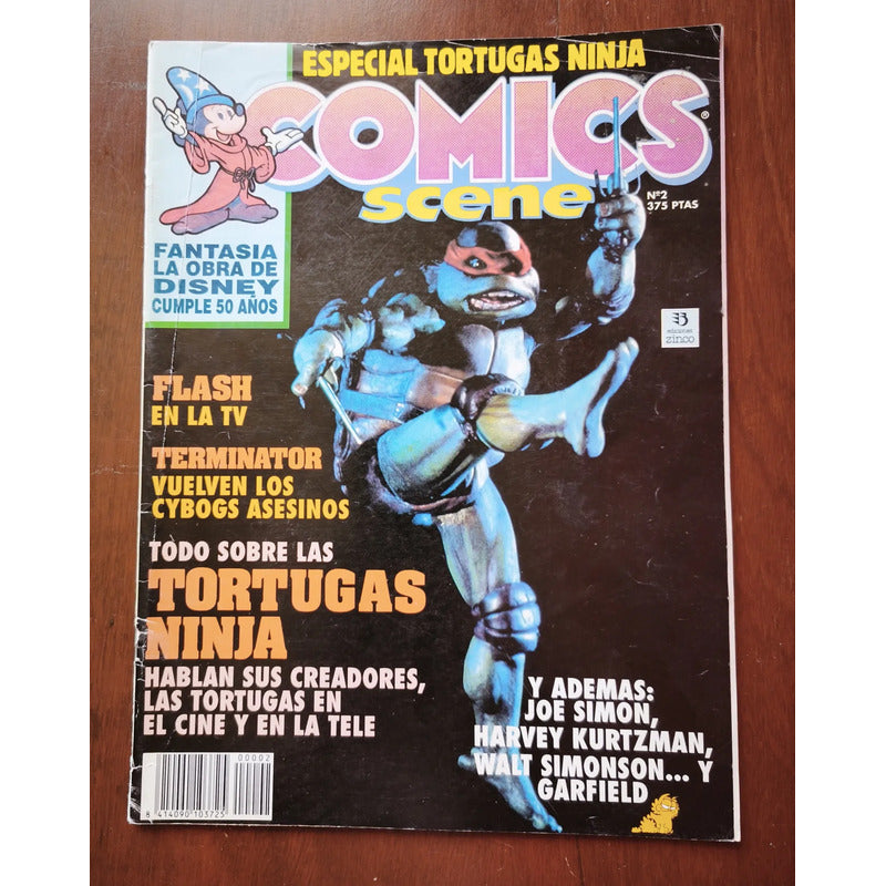 Comics Scene #2. Ediciones Zinco 1990