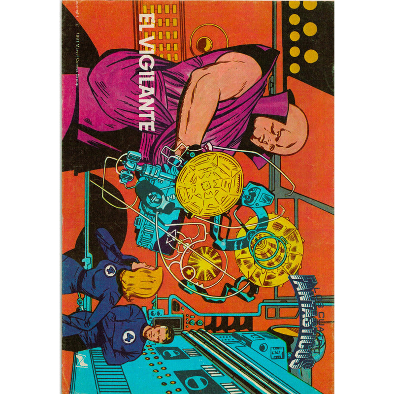 Comic Los Cuatro Fantasticos # 68 Novedades 1981