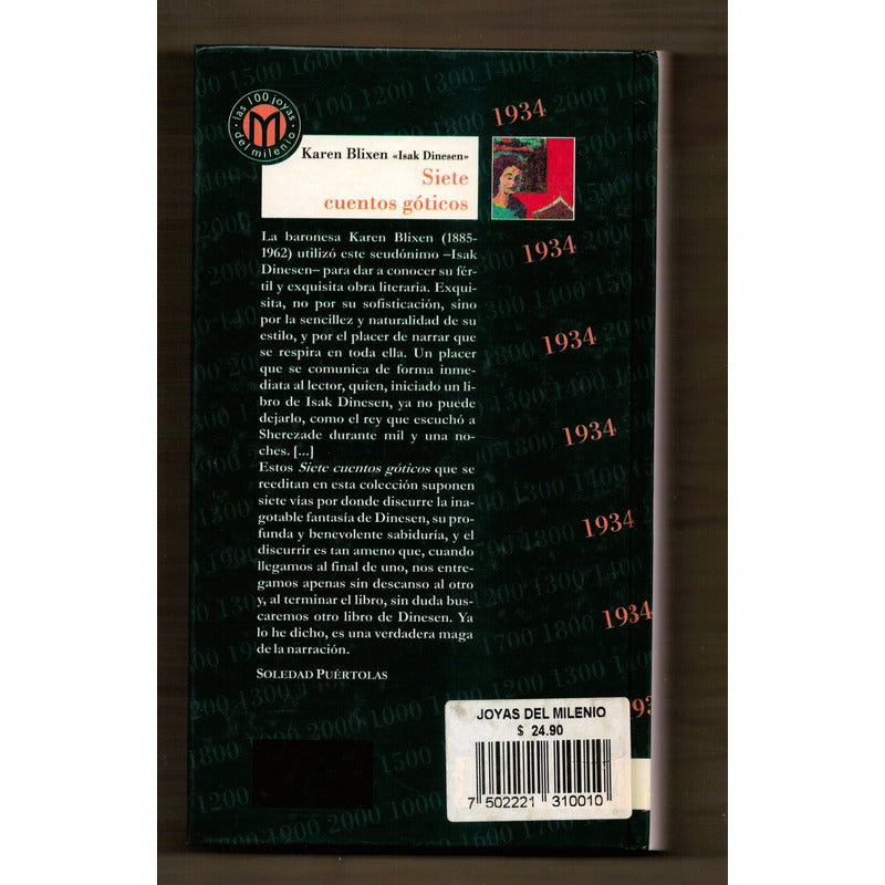 Siete Cuentos Goticos. Karen Blixen, Mexico 1999