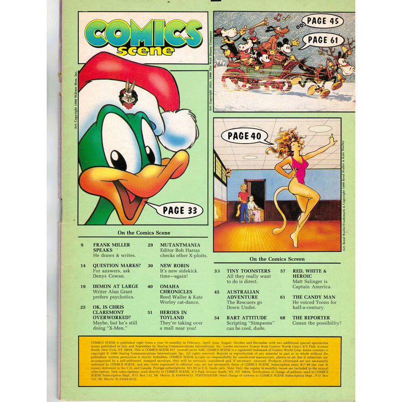 Comics Scene # 17. Jim Lee, U S 1991