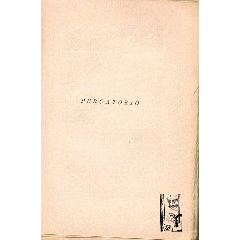 Divina Comedia. Dante Alighieri, Mexico 1921