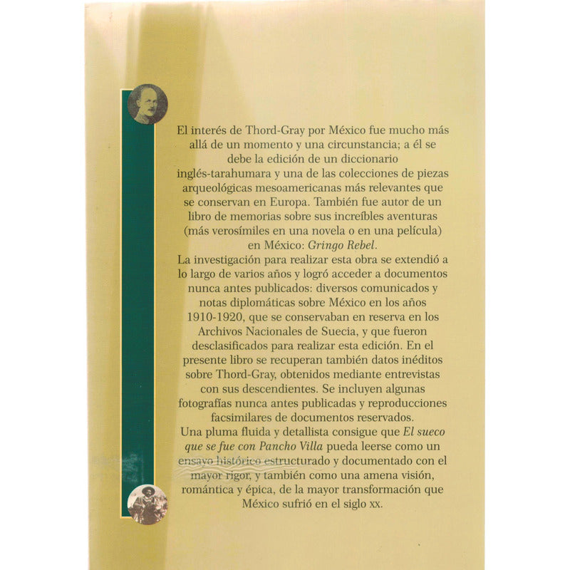 El Sueco Que Se Fue Con Pancho Villa. Arrioja Vizcaino, 2000