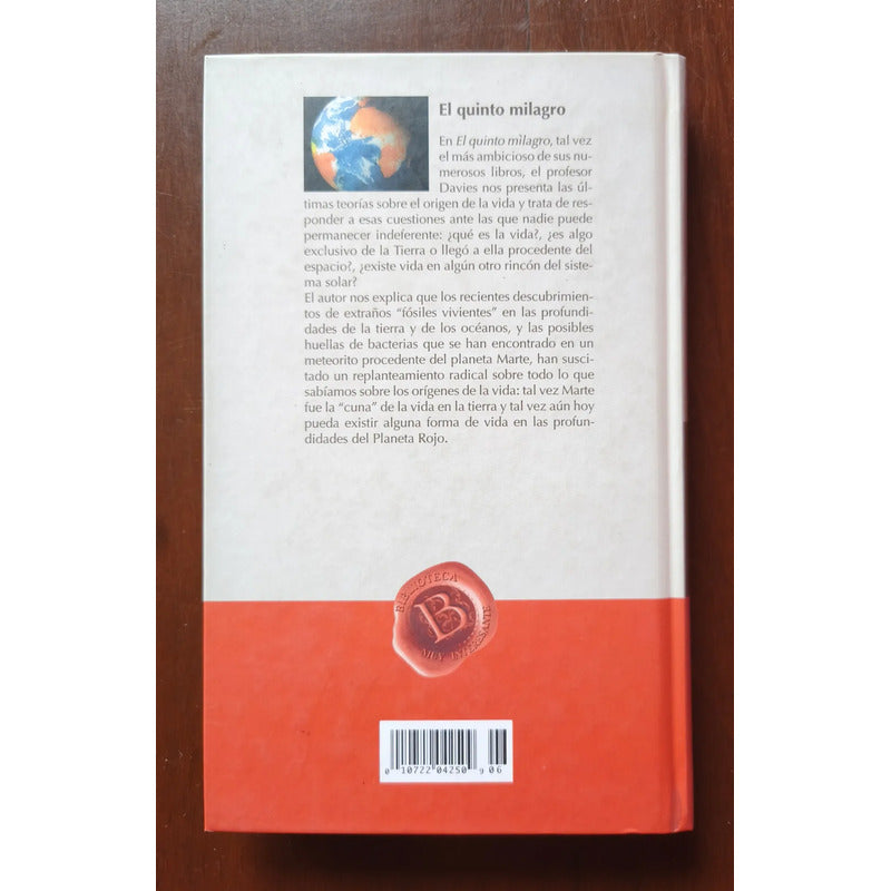 El Quinto Milagro. Paul Davis (origen De La Vida)
