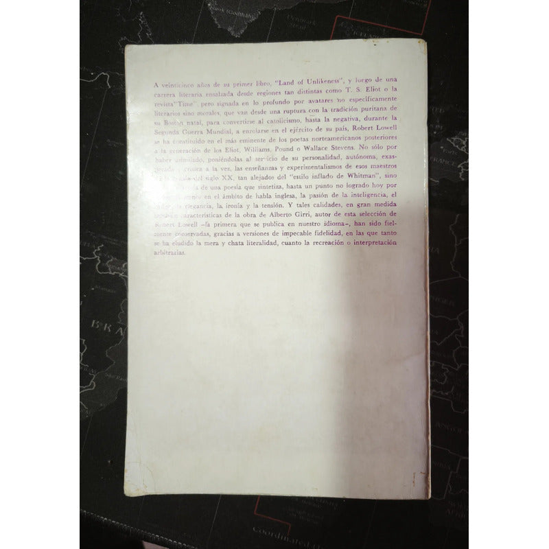 Poemas De Robert Lowell. Alberto Girri (version)