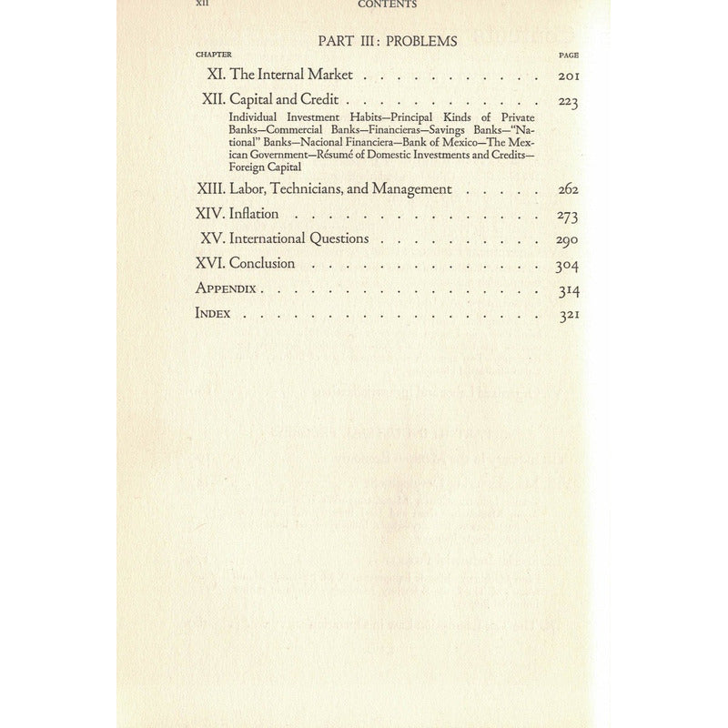 Industrial Revolution In Mexico. Mosk, E U A 1950