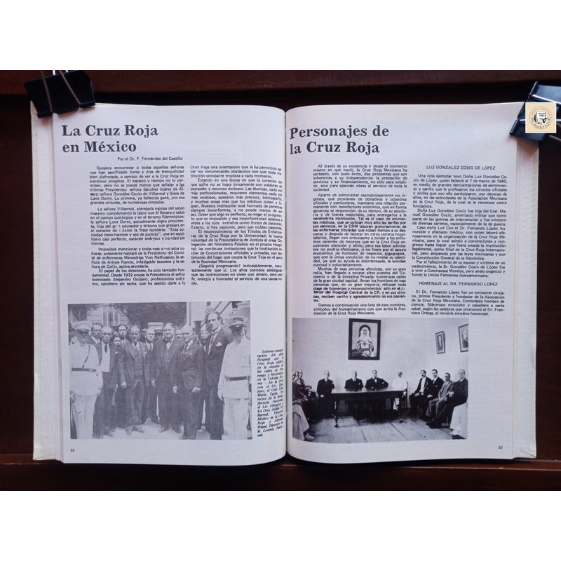Cruz Roja Mexicana, Memoria. Barrios Gomez Et Al, 1988