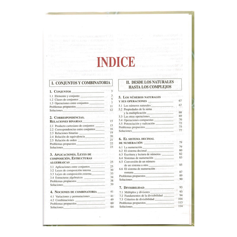 Matematicas Galdos. Lic. Galdos, España 2002