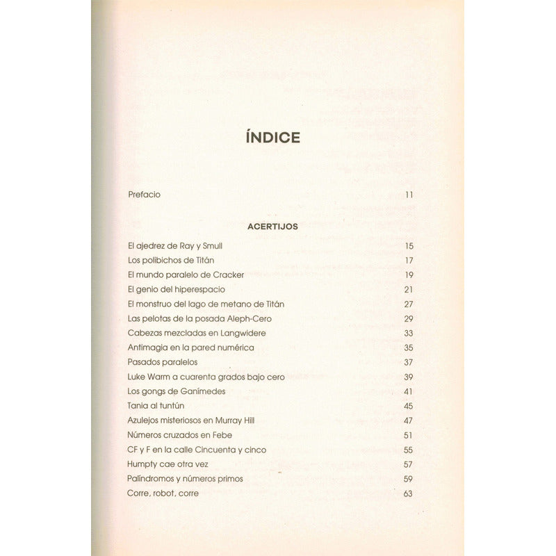 Enigmas Del Robot Farfel. Martin Gardner, España 2018