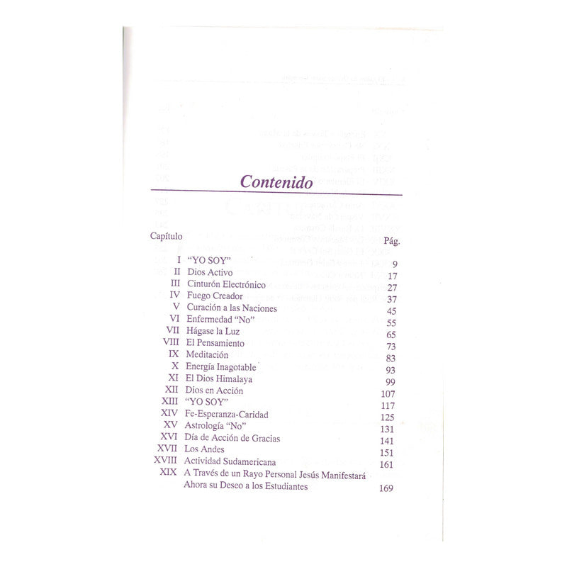 Libro De Oro De Saint Germain. Mexico 1999