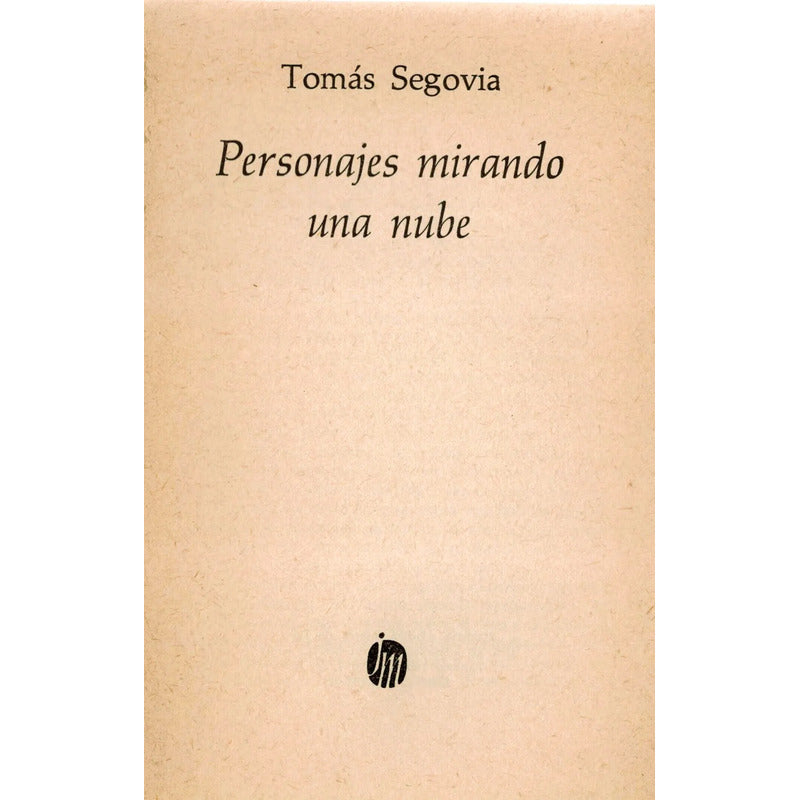 Personaje Mirando Una Nube Tomas Segovia Serie El Volador 1a