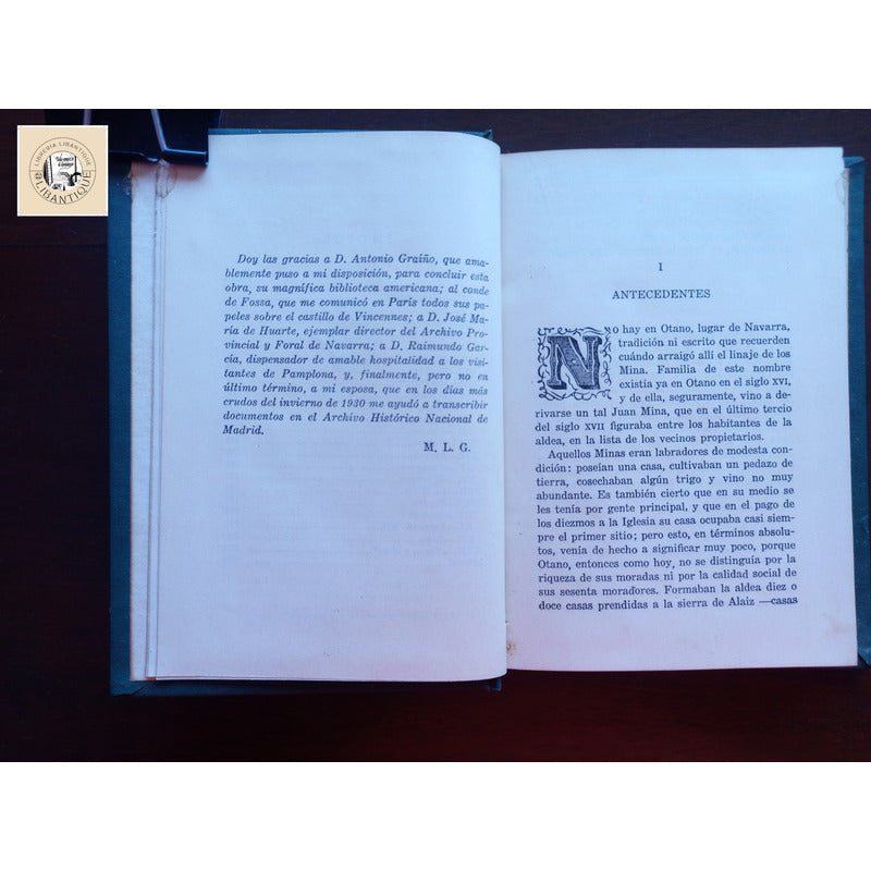 Mina El Mozo Heroe Navarra Martin Luis Guzman España1932(1a)
