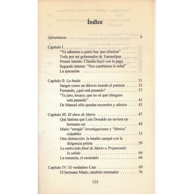 Ruiz Massieu Crimenes Del Poder. Rodriguez Reyna Mexico 1995